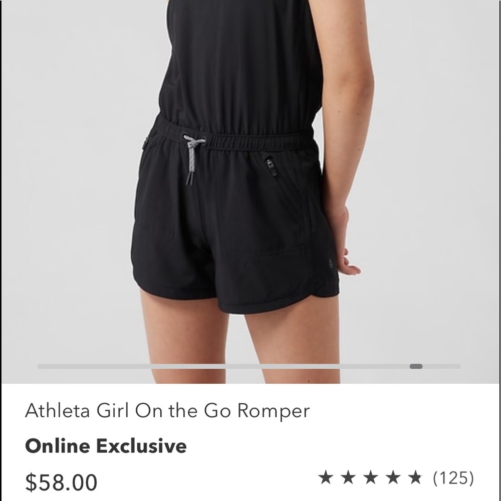 Athleta Girls Romper Size 12